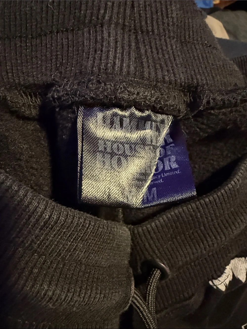 Hammer House of Horror Black Movie Graphic Joggers